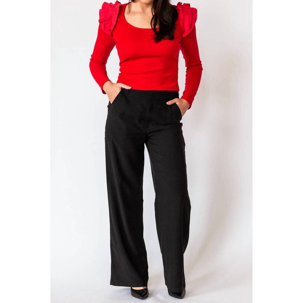 NEW FALCON PARK iconic trousers in black